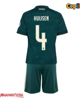 Real Madrid Dean Huijsen #4 Echipament de Fotbal Replică 2026-27 Copii Deplasare (+ Șorturi)